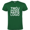Męska koszulka T-shirt 100% miękka bawełna zielona z twoim nadrukiem roz. L